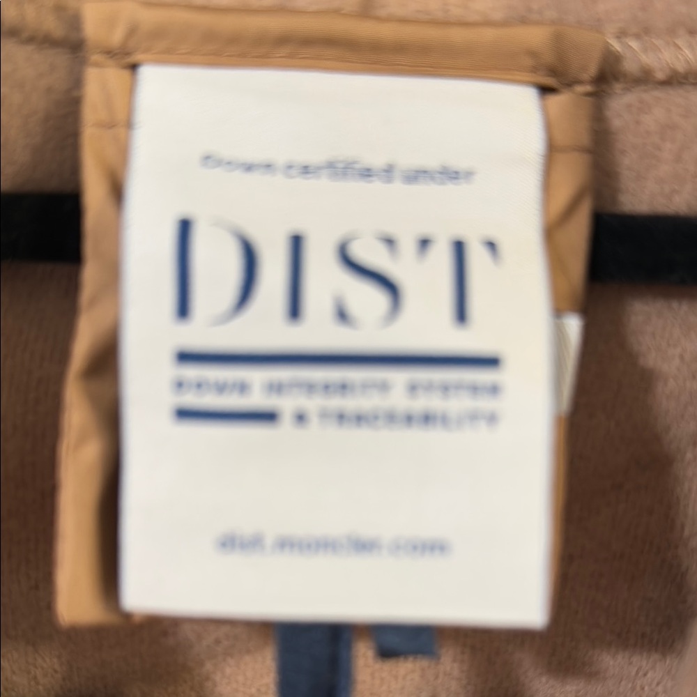 NWT Moncler Tan Cape with Fringe Detail - Picture 6 of 8